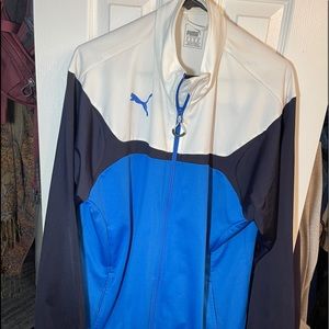Puma Blue / White / Black light jacket